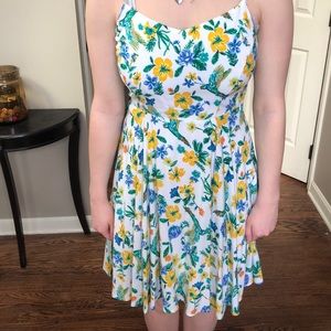 A multi colored dress